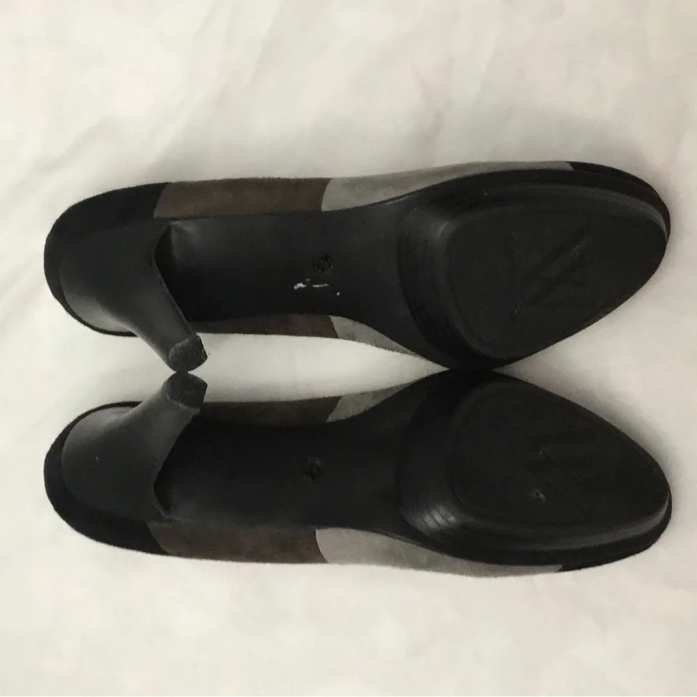 Worthington  black and gray heels